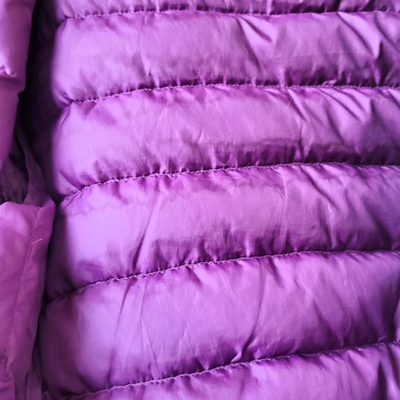 Size Small Go Lite Gray Down Feather Puffer Jacket - Picture 9 of 10